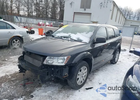 2015 Dodge Journey American Value Pkg z USA, uszkodzony, nr VIN 3C4PDCAB1FT736199